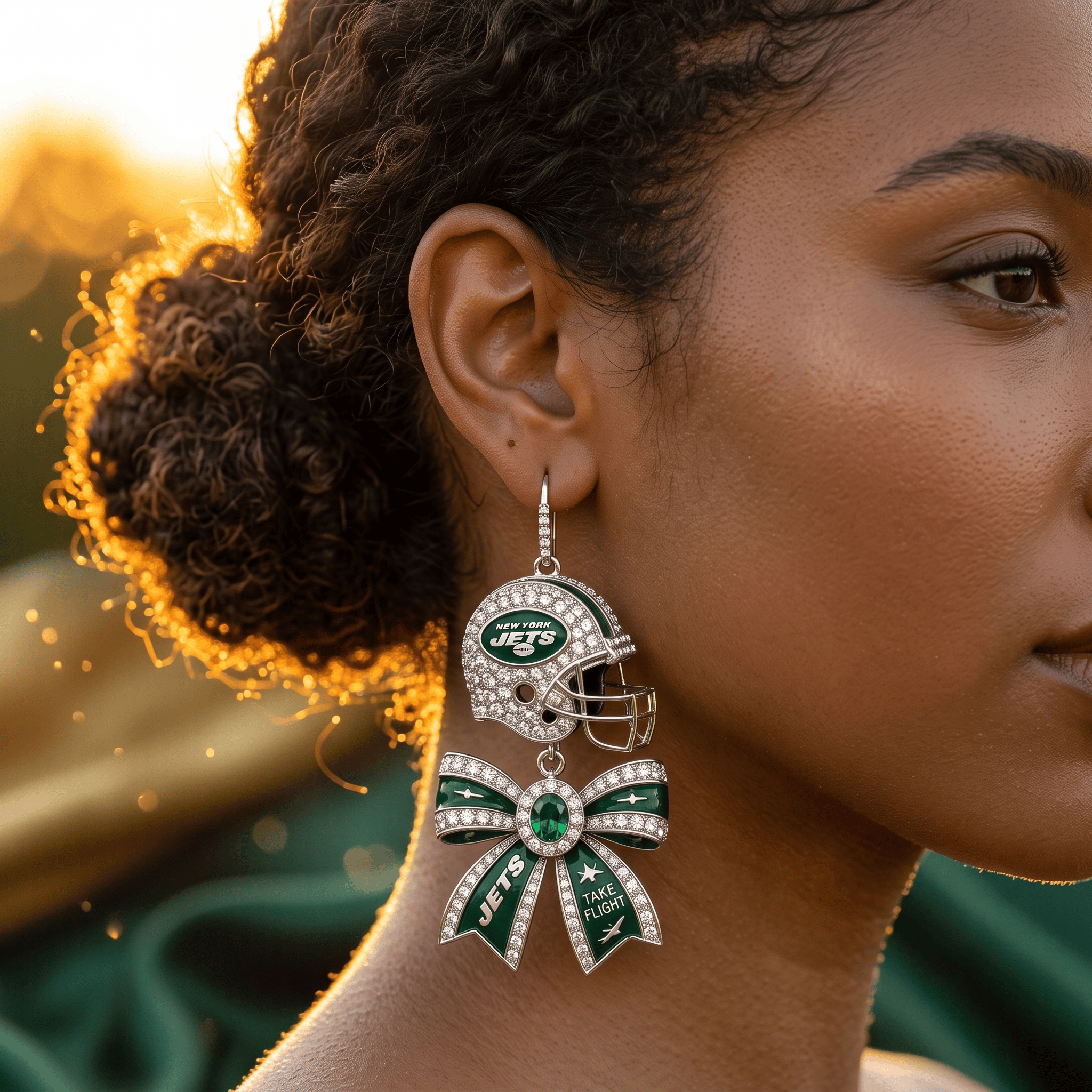Premium NYJ Dangle Earrings TNSM